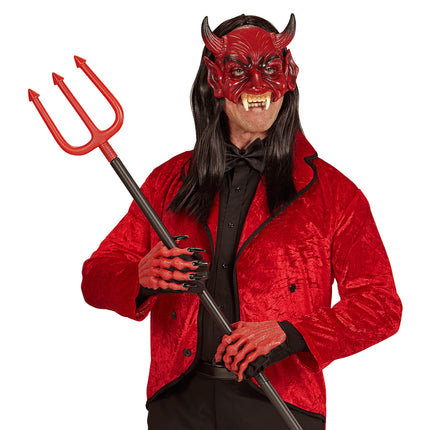 Maschera del diavolo rossa