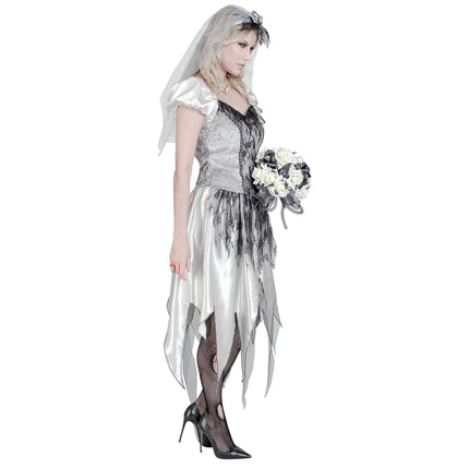 Abito Halloween Donna Sposa Fantasma