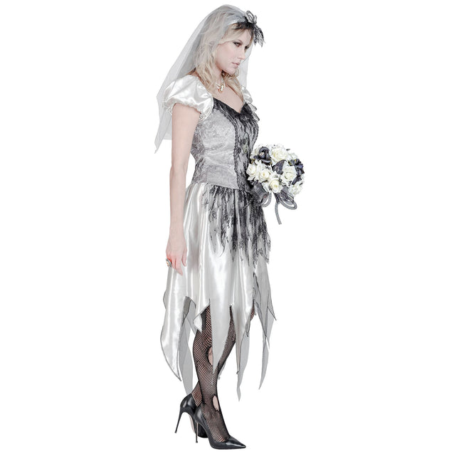 Abito Halloween Donna Sposa Fantasma