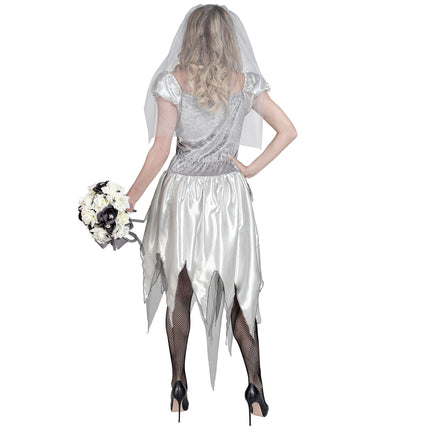 Abito Halloween Donna Sposa Fantasma