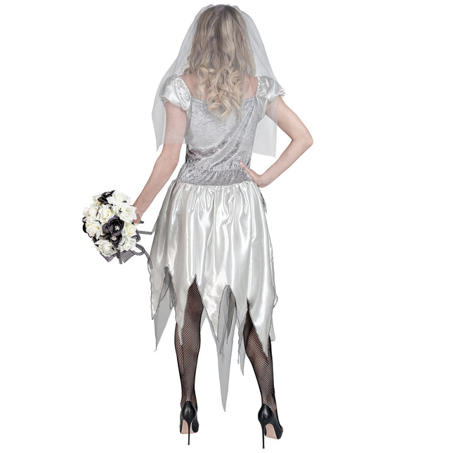 Abito Halloween Donna Sposa Fantasma