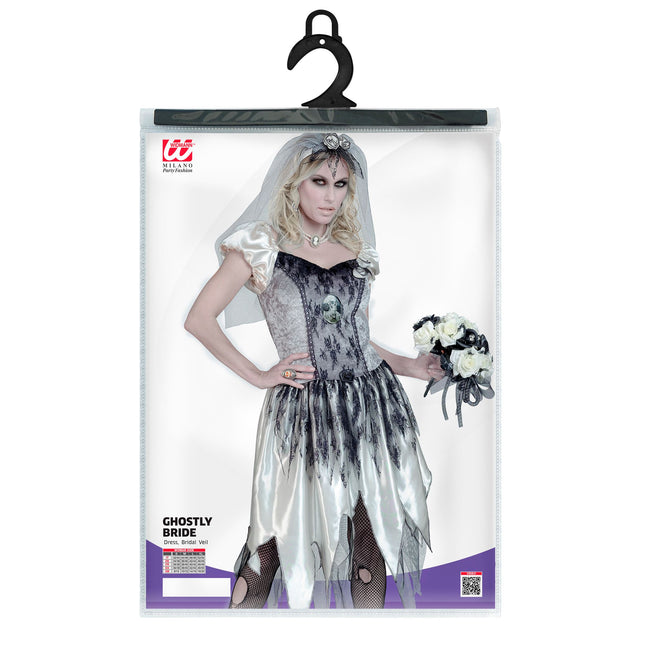 Abito Halloween Donna Sposa Fantasma