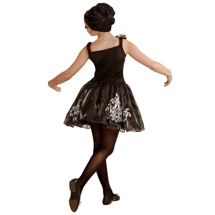 Vestito Halloween Ballerina Ragazza Teschio