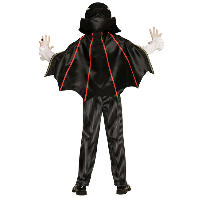 Costume Halloween Vampiro Ragazzo 5 pezzi