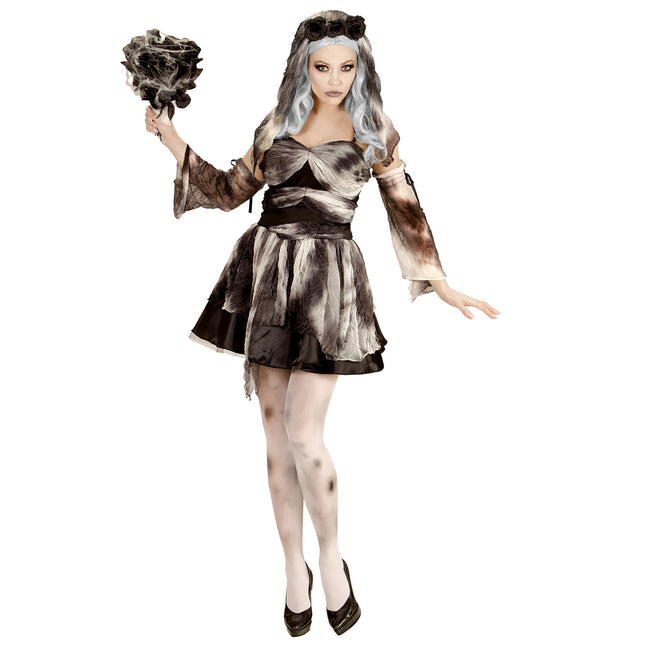 Abito Halloween Donna Sposa Morta