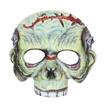 Maschera di Halloween Mostro Verde