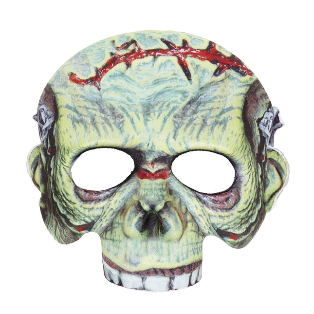 Maschera di Halloween Mostro Verde