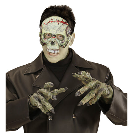 Maschera di Halloween Mostro Verde