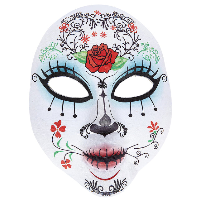 Maschera Dia De Los Muertos colorata