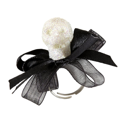 Anello teschio di Halloween