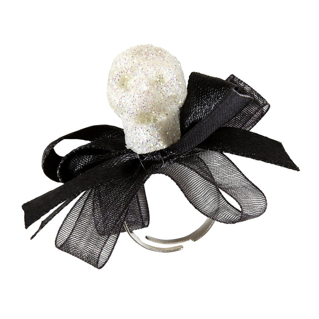Anello teschio di Halloween