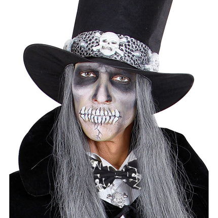 Scheletro con arco di Halloween