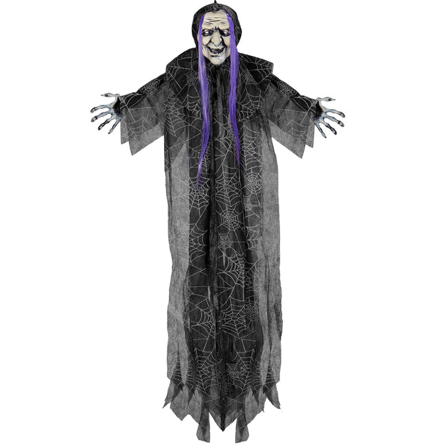 Bambola strega di Halloween 1,1 m