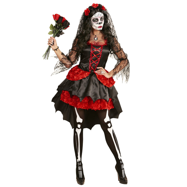 Abito Dia De Los Muertos Donna Sposa