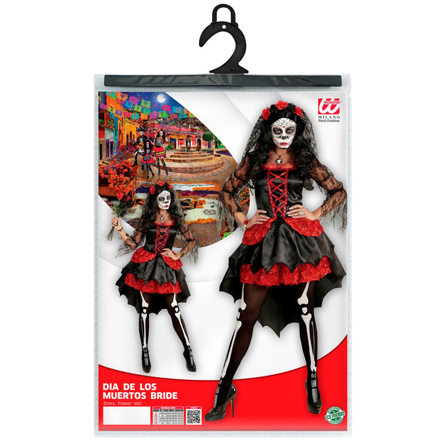 Abito Dia De Los Muertos Donna Sposa