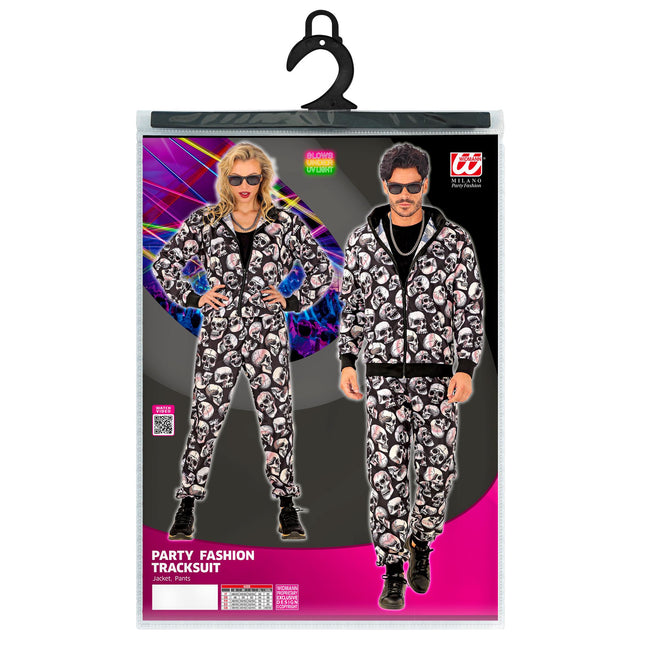 Tuta di Halloween Teschi difettosi