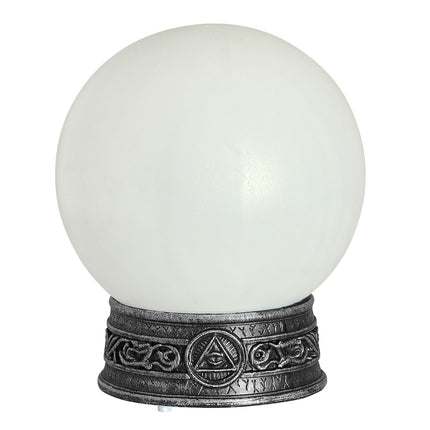 Globo di vetro di Halloween con luce