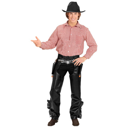 Camicia Oktoberfest Uomo Rosso Bianco