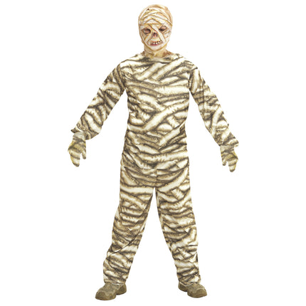 Costume di Halloween da mummia per bambino