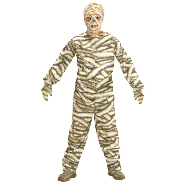 Costume di Halloween da mummia per bambino