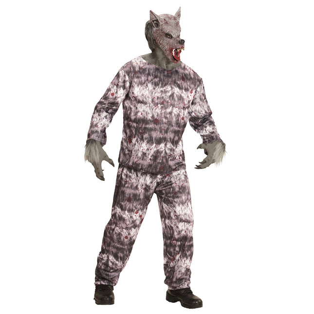 Costume da lupo mannaro per Halloween