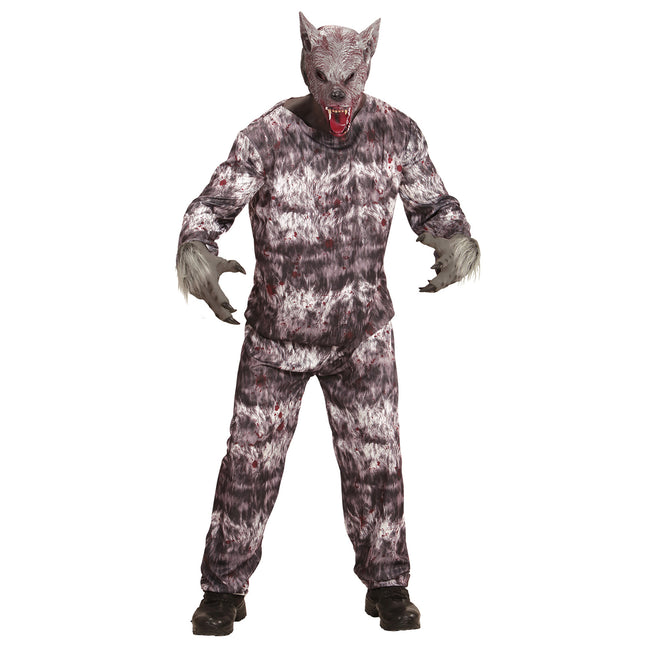Costume da lupo mannaro per Halloween
