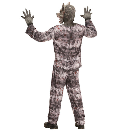 Costume da lupo mannaro per Halloween