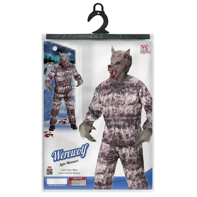 Costume da lupo mannaro per Halloween