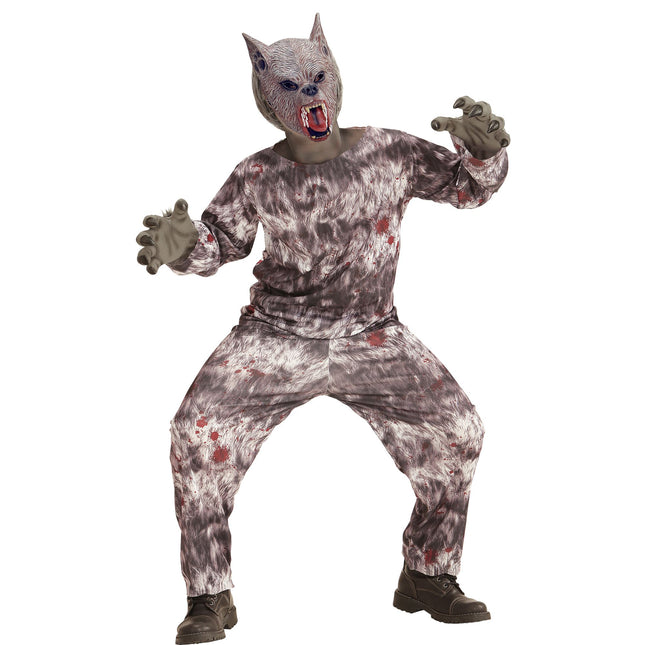 Costume di Halloween da lupo mannaro per bambino