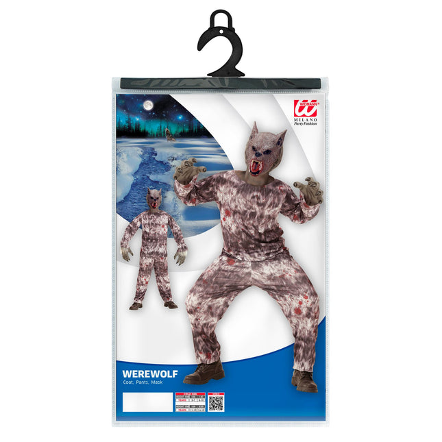 Costume di Halloween da lupo mannaro per bambino