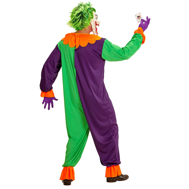 Costume di Halloween Joker da uomo colorato
