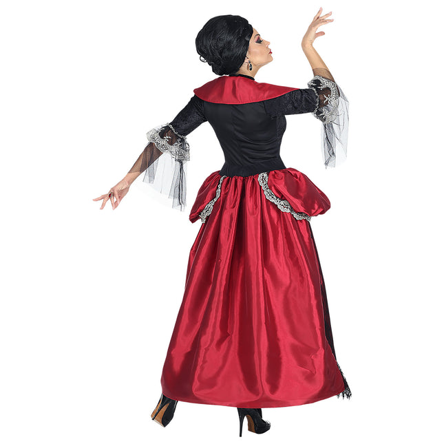 Vestito Halloween Vampiro da donna 3 pezzi
