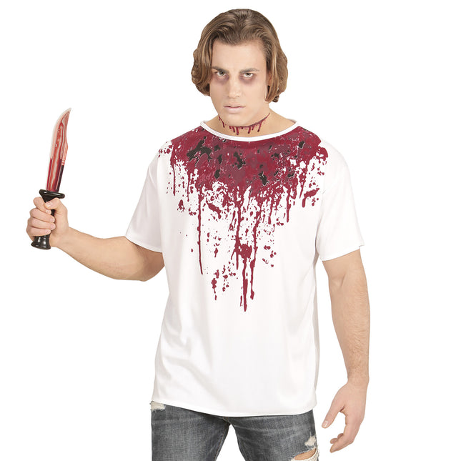 Camicia Halloween Uomo Sanguinaria