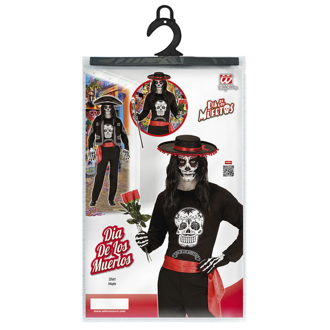 Camicia Dia De Los Muertos
