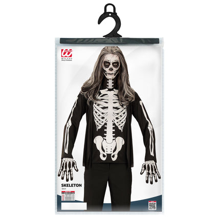 Camicia Halloween Scheletro