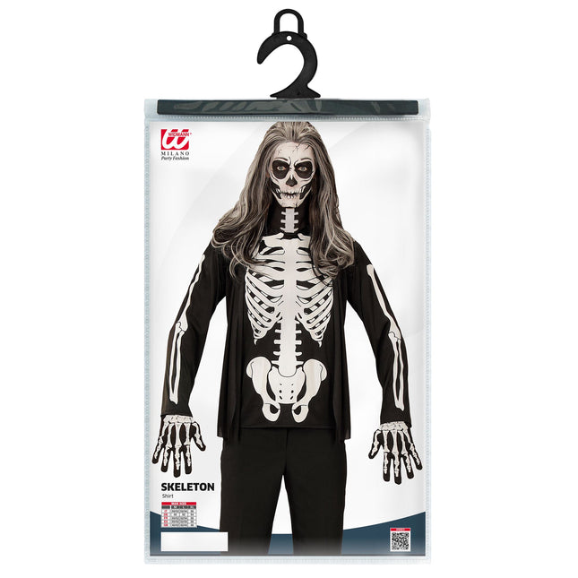 Camicia Halloween Scheletro