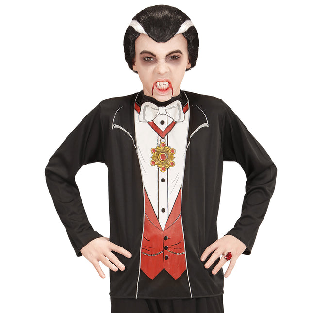 Camicia Halloween Bambino Vampiro