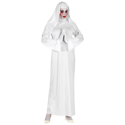 Costume Halloween Donna Bianco Non Fantasma