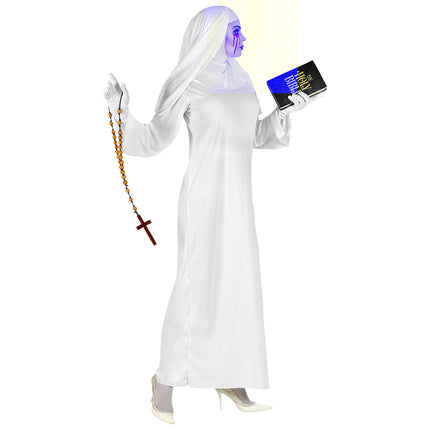 Costume Halloween Donna Bianco Non Fantasma