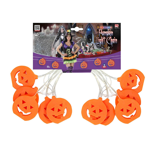 Ghirlanda di Halloween Zucca 2,5 m