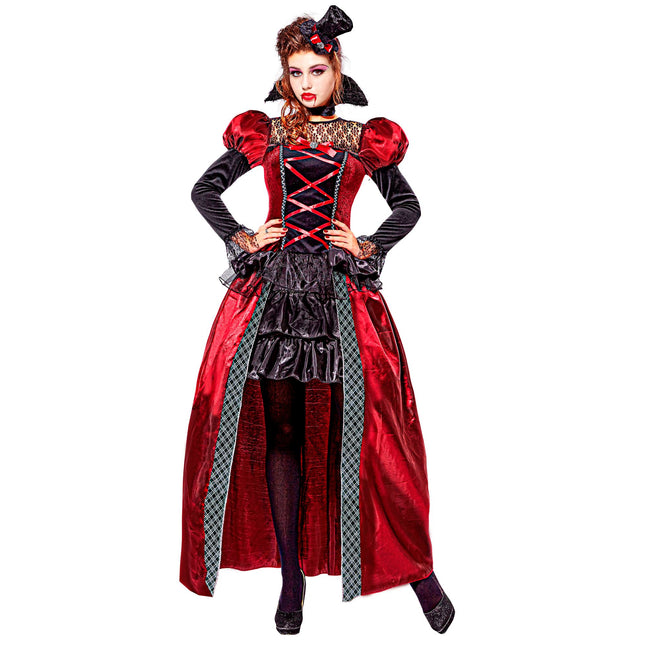 Costume Halloween Donna Vampiro 3 pezzi