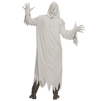 Costume di Halloween da fantasma grigio