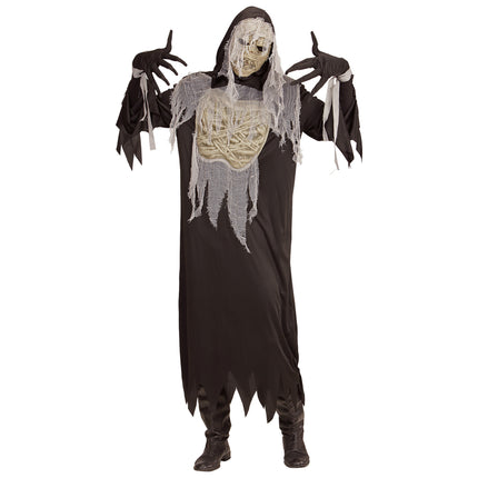 Costume di Halloween da uomo Mummia 4 pezzi