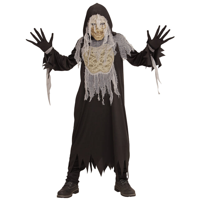 Costume Halloween Bambino Mummia 4 pezzi