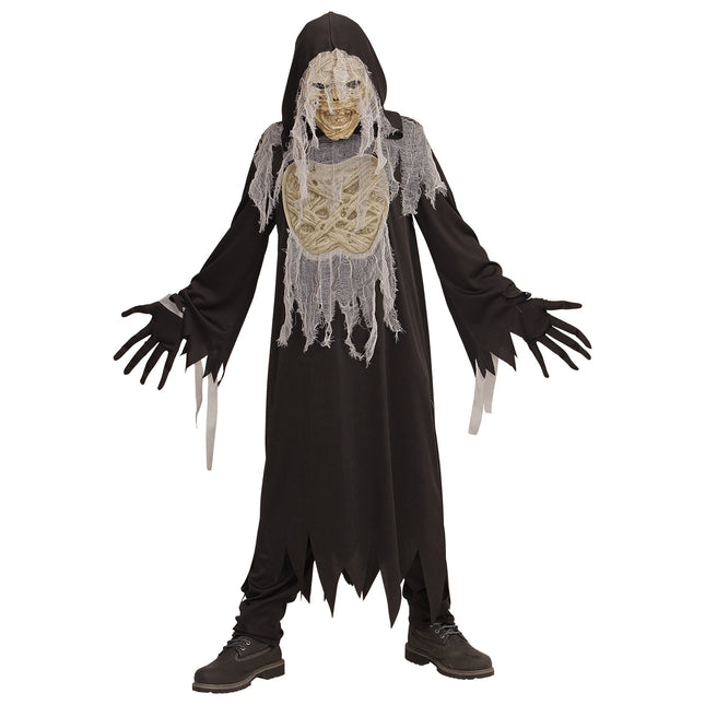 Costume Halloween Bambino Mummia 4 pezzi