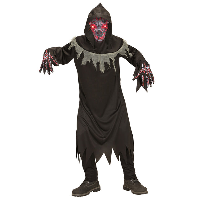 Costume di Halloween bambino Demone 4 pezzi