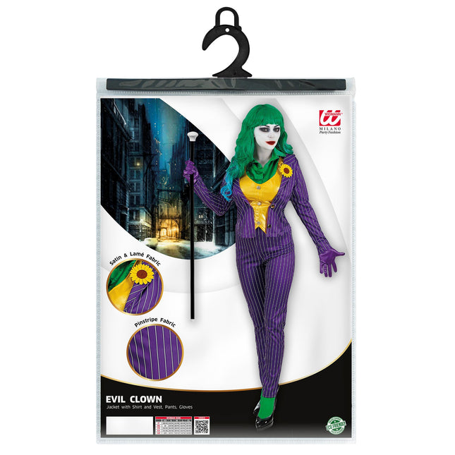 Costume di Halloween da donna Joker