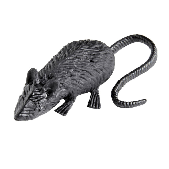 Topo finto di Halloween 9 cm 4 pezzi