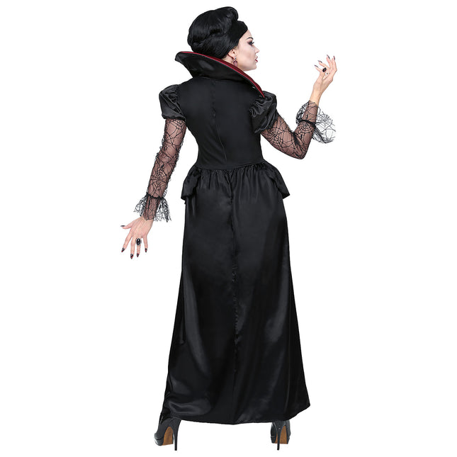 Costume di Halloween da donna vampiro con girocollo