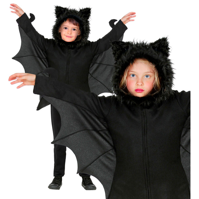 Costume Halloween Bambino Pipistrello 2 pezzi